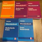 Woordenboeken (NL; NL-ENG; ENG-NL; NL-FR; FR-NL), Boeken, Woordenboeken, Ophalen, Zo goed als nieuw, Engels