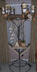 decoratieve kandelaar, Huis en Inrichting, Woonaccessoires | Kandelaars en Kaarsen, Ophalen, Zwart, Zo goed als nieuw, Kandelaar