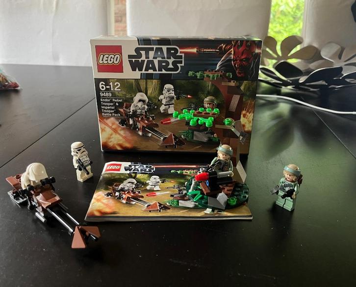 9489 LEGO Star Wars Endor Rebel Trooper & Imperial Trooper B, Kinderen en Baby's, Speelgoed | Duplo en Lego, Gebruikt, Lego, Complete set