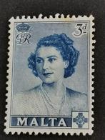 Malta 1950 - Prinses Elisabeth, bezoek aan Malta **, Postzegels en Munten, Ophalen of Verzenden, Malta, Postfris