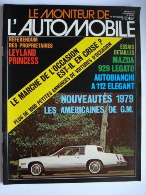 Le Moniteur de l'automobile 652, Livres, Autos | Brochures & Magazines, Comme neuf, Général, Envoi