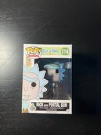 Funko pop, Rick portal gun 114, show rick and morty, Verzamelen, Ophalen, Nieuw