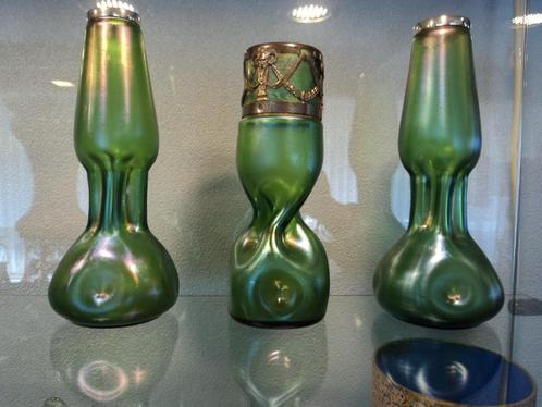 loetz vaasjes, Antiek en Kunst, Antiek | Glaswerk en Kristal, Ophalen of Verzenden