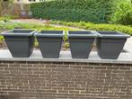 Bloembakken, Tuin en Terras, Ophalen, Tuin, Kunststof, Vierkant