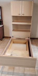 Bed met kast en lade onder bed., Huis en Inrichting, Ophalen, Gebruikt