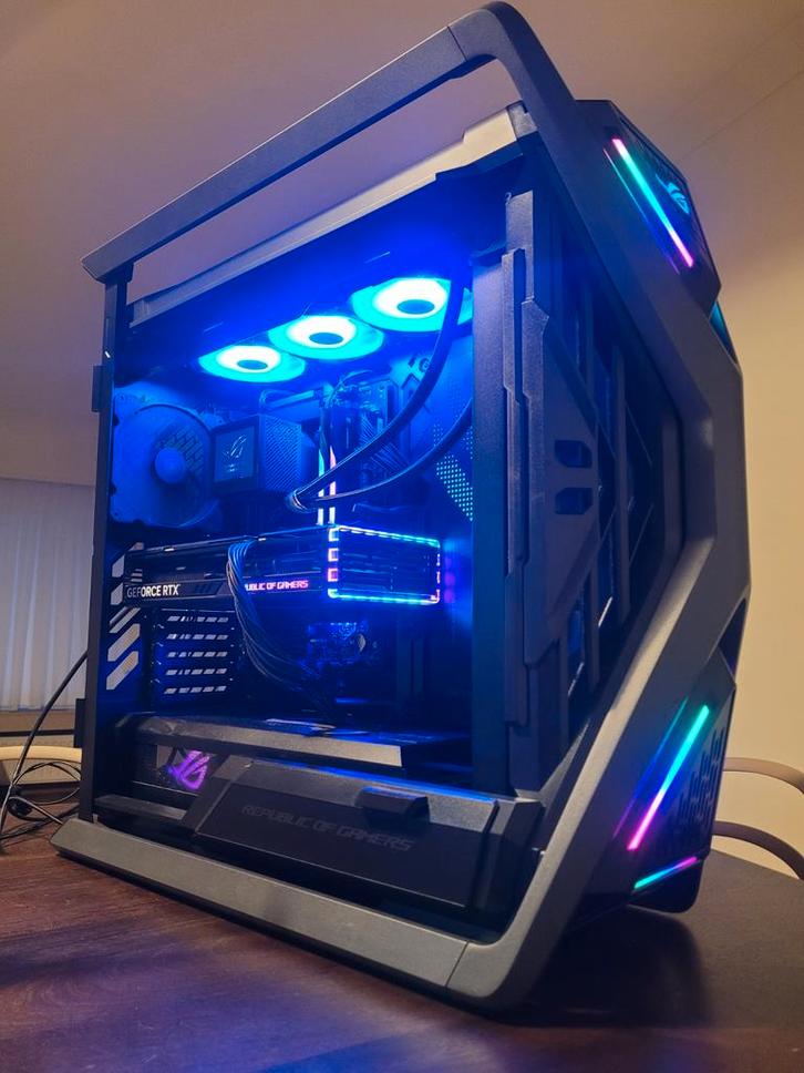Gaming Pc - 4070Ti - 13700KF - FULL ROG, Computers en Software, Desktop Pc's, Zo goed als nieuw, 4 Ghz of meer, SSD, 32 GB, Met videokaart