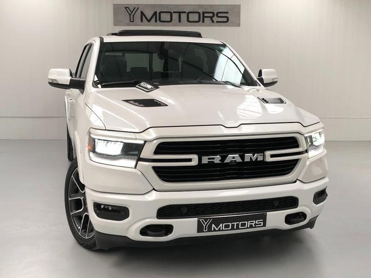 DODGE RAM 5.7i V8 LARAMIE FULL OPTION! LPG ECHAPPEMENT SPORT, Auto's, Dodge, Bedrijf, Te koop, RAM 1500, 360° camera, 4x4, ABS