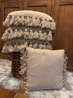 Setje van 4 sierkussens (NIEUW !!), Ophalen of Verzenden, Nieuw, Beige
