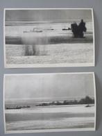 1942 Engelse schepen bombardement Duitse Batterij Calais, Verzamelen, Verzenden, Marine, Foto of Poster