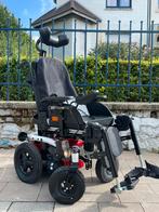 Invacare Kite nieuwe batterijen elektrische rolstoel, Diversen, Ophalen of Verzenden, Inklapbaar, Zo goed als nieuw, Elektrische rolstoel