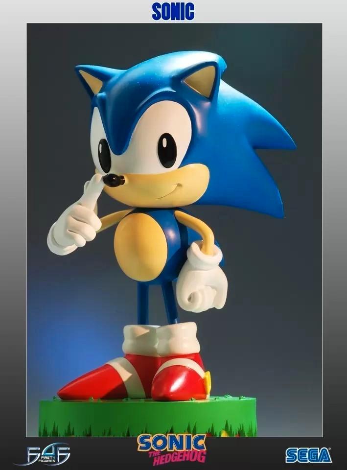 Photo des 4 premières figurines F4F de Sonic the Hedgehog 12, Collections, Statues & Figurines, Neuf, Enlèvement ou Envoi