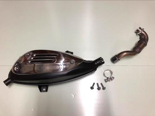 Nieuwe complete originele uitlaat voor Vespa GTS, Motoren, Motoren | Piaggio, Particulier, Scooter, Ophalen of Verzenden