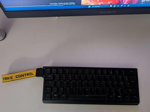 Clavier Wooting 60HE, Computers en Software, Toetsenborden, Zo goed als nieuw, Azerty, Bedraad, Ergonomisch, Gaming toetsenbord