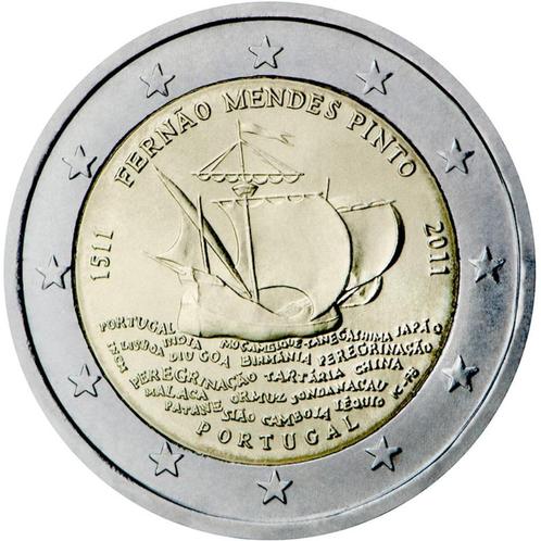 2 euro Portugal 2011 - Mendes Pinto (UNC), Postzegels en Munten, Munten | Europa | Euromunten, Losse munt, 2 euro, Portugal, Ophalen of Verzenden