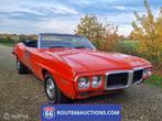 Pontiac Firebird cabriolet | 1969 | Route 66 Auctions, Auto's, Pontiac, Zwart, Bedrijf, Handgeschakeld