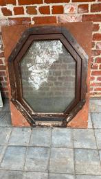 Fenêtre en bois Afselia, Bricolage & Construction, Double vitrage, Fenêtre de façade ou Vitre, Enlèvement, Utilisé