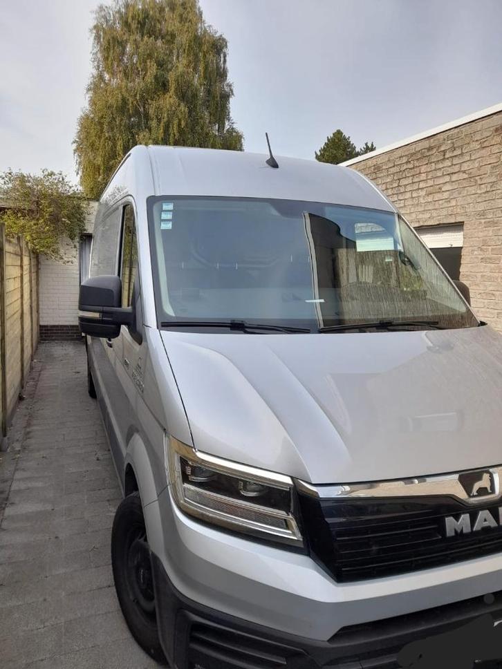 Bestelwagen, Auto's, Bestelwagens en Lichte vracht, Particulier, 4x4, MAN, Diesel, Automaat, Zilver of Grijs, Vierwielaandrijving