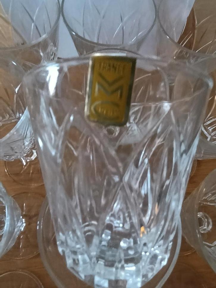 Set van 12 glazen VMC Reims FRANCE, Antiek en Kunst, Antiek | Glaswerk en Kristal, Ophalen