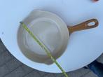 Le creuset, Ophalen, Zo goed als nieuw, Gietijzer, Koekenpan of Braadpan
