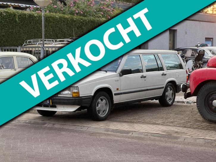 Volvo 740 2.3 GL cultauto, youngtimer, ideale gezinsauto, Autos, Oldtimers & Ancêtres, Entreprise, Achat, Jantes en alliage léger