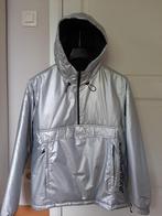 BERSHKA mat zilver sportjas met kap unisex M, Overige kleuren, Maat 48/50 (M), Ophalen of Verzenden, Zo goed als nieuw