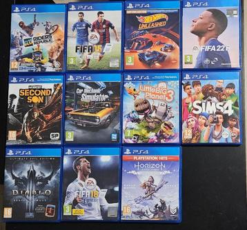 Playstation 4 games disponible aux enchères