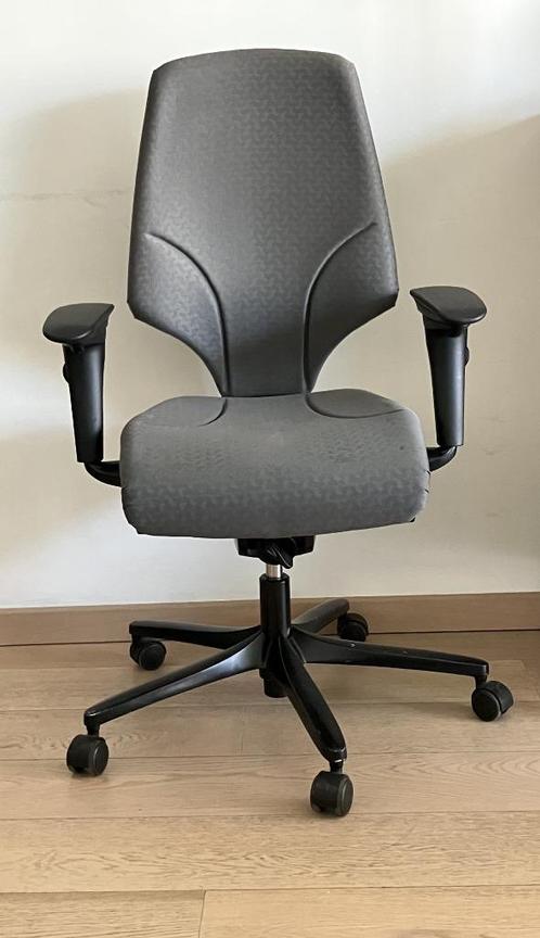 bureaustoel Giroflex, Huis en Inrichting, Bureaustoelen, Gebruikt, Bureaustoel, Grijs, Ergonomisch, Ophalen