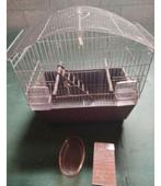 Cage à oiseaux, Dieren en Toebehoren, Ophalen, Gebruikt, Metaal, Vogelkooi