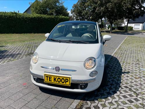 Fiat 500 1ste eigenaar slechts 57700km 6/2011, Auto's, Fiat, Bedrijf, Centrale vergrendeling, Benzine, Dealer onderhouden, Ophalen