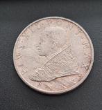 500 lire 1958 Vatican PiE XII argent top qualité, Enlèvement ou Envoi, Argent