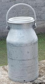 Ancienne cruche à lait en aluminium 20 litres, Antiquités & Art, Enlèvement