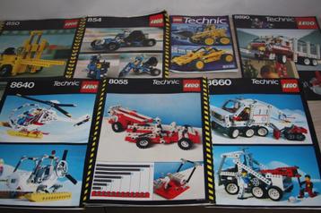 instructie boeken , Lego Technic , per stuk te koop