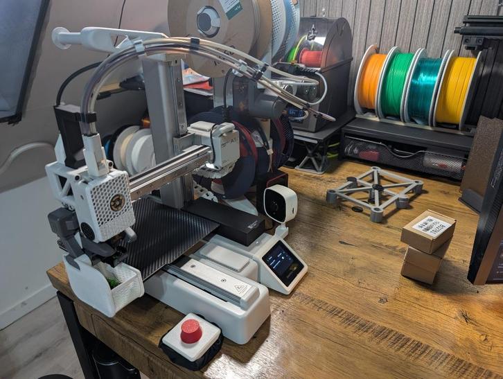 BambuLab A1 mini+ Accesories+AMS Lite(optional), Computers en Software, 3D Printers, Zo goed als nieuw, Ingebouwde Wi-Fi, Ophalen of Verzenden