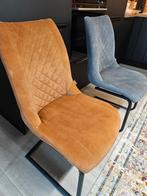 Henders & Hazel eettafel + 6 stoelen – eikenhout & metaal, Huis en Inrichting, Ophalen, Bruin, Metaal