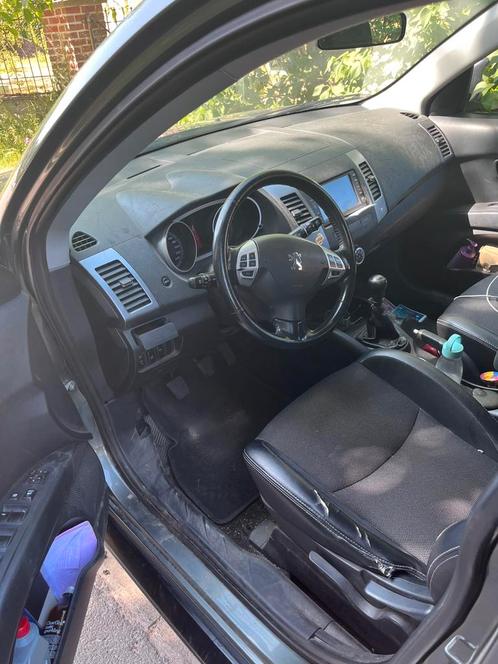 Peugeot 4007, Auto's, Peugeot, Particulier, 4x4, Diesel, SUV of Terreinwagen, 5 deurs, Handgeschakeld, Groen, Zwart, Leder en Stof