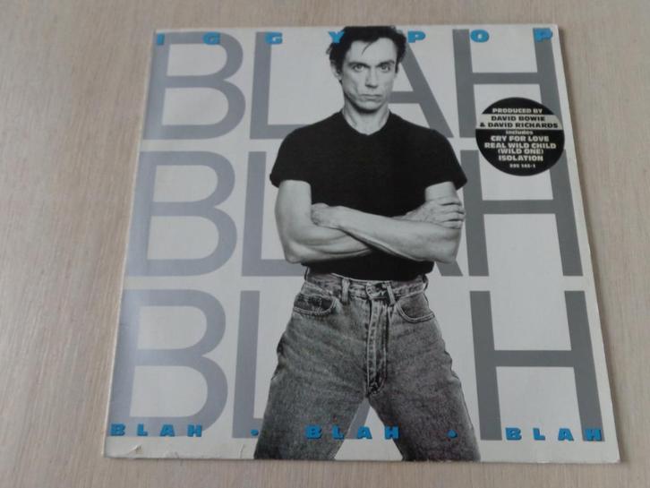 Iggy Pop – Blah-Blah-Blah, Cd's en Dvd's, Vinyl | Rock, Gebruikt, Alternative, 12 inch, Ophalen of Verzenden