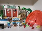 PLaymobil grote camping, Kinderen en Baby's, Speelgoed | Playmobil, Ophalen of Verzenden, Zo goed als nieuw, Complete set