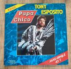 Disque vinyle Maxi 45T Tony Esposito Papa Chico année 1985, Enlèvement ou Envoi, 1980 à 2000, Utilisé