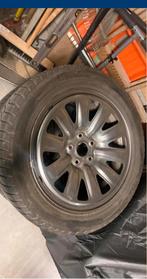 Vier velgen en winterbanden 215 55 r17 vw passat pirelli, Enlèvement, Comme neuf