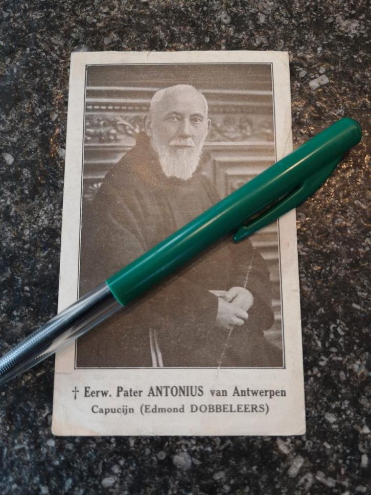 Père Antonius Edmundus Dobbeleers, Punjab, Capucin d'Anvers, Collections, Images pieuses & Faire-part, Enlèvement ou Envoi
