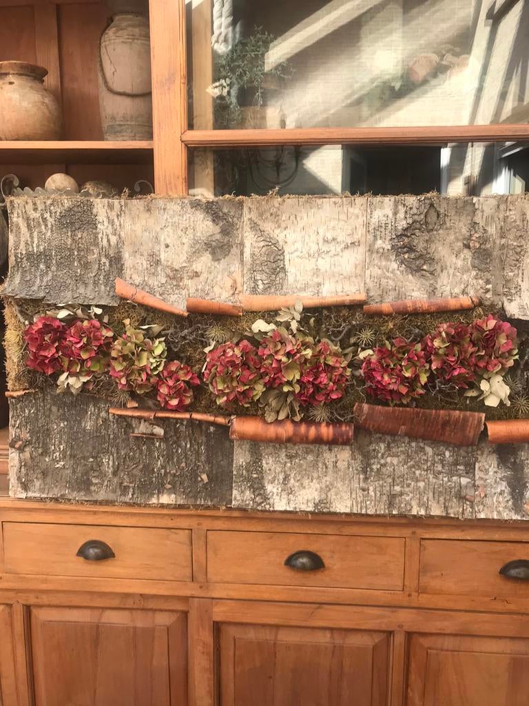 Stuk gemaakt op dikke isolatie plaat bekleed met kurk, Ophalen of Verzenden, Zo goed als nieuw, Binnen