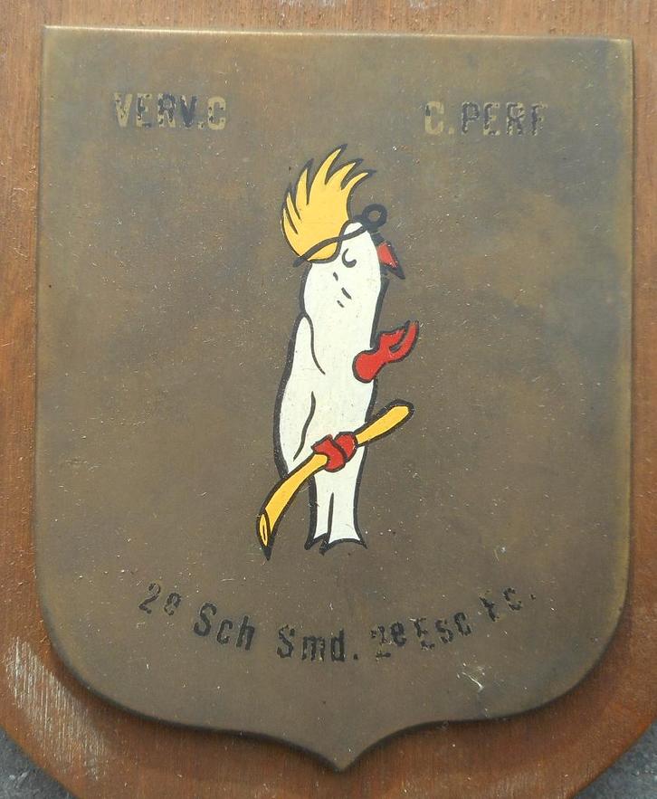 FORCE AERIENNE BELGE - CENTRE DE PERFECTIONNEMEMENT - CREST, Verzamelen, Militaria | Algemeen, Luchtmacht, Embleem of Badge, Verzenden