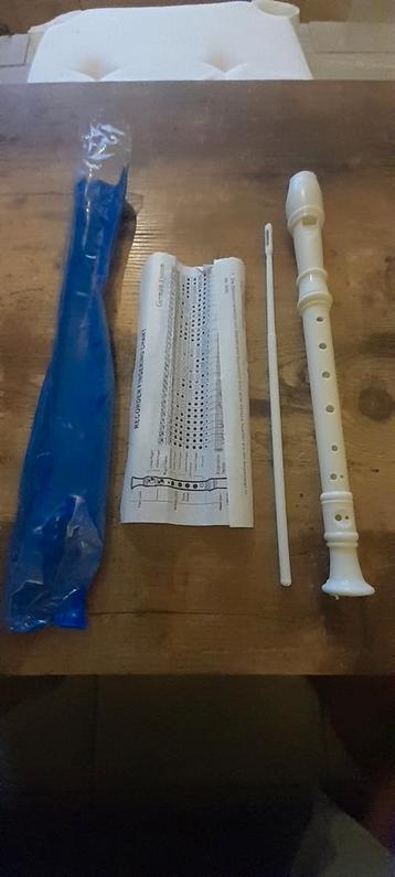 Flute a bec en plastique neuf avec accesoires, Musique & Instruments, Instruments à vent | Flûtes à bec, Enlèvement ou Envoi, Neuf
