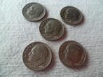 5 muntstukken one dime USA, Postzegels en Munten, Munten | Amerika, Ophalen of Verzenden, Noord-Amerika, Setje