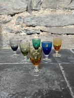 6 verres à liqueur de Max Verboeket (Kristalunie Maastricht), Enlèvement ou Envoi