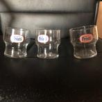 3 retro-glazen van het merk "FRISTI ',nieuw !, Overige typen, Ophalen of Verzenden, Zo goed als nieuw
