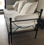 Decoratief en functioneel zetelbed, Huis en Inrichting, Slaapkamer | Slaapbanken, Ophalen, Zwart