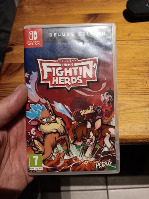 jeux switch them's fightin'herds, Consoles de jeu & Jeux vidéo, Jeux | Nintendo Switch, Utilisé, Combat, 1 joueur, À partir de 7 ans