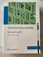 Dirk Leysen - Sociaal recht in essentie, Enlèvement, Comme neuf, Néerlandais, Dirk Leysen; Jan Van Looij; Werner Wijnants; Ilse Van Puyveld...