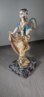 Fontanini Depose Italië 178 Hars Nobel Lady Figuur Carrara, Verzamelen, Ophalen of Verzenden